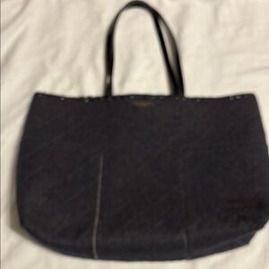 Elegant Black Tote Bag